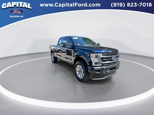Used 2022 Blue Ford Platinum image 2