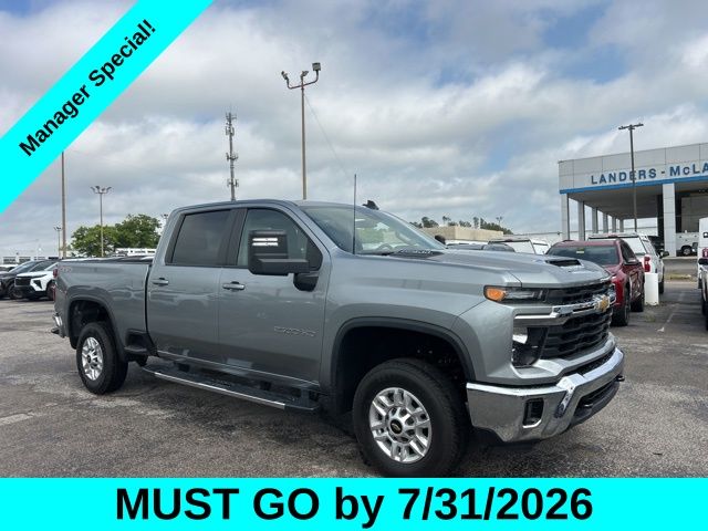 Sterling Gray Metallic 2025 Chevrolet Silverado 2500HD Pickup Truck Four-Wheel Drive Automatic