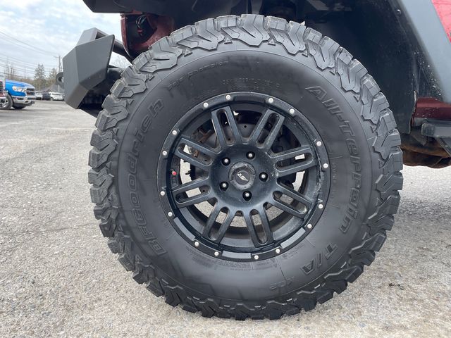 2008 Jeep Wrangler Unlimited X - Red Rock Crystal Pearlcoat exterior view 12