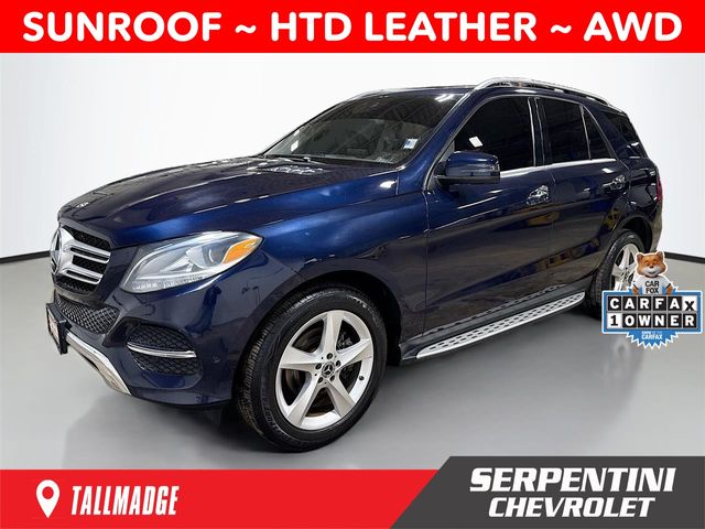 Lunar Blue Metallic 2018 Mercedes-Benz GLE 350 4MATIC SUV / Crossover All-Wheel Drive 7-Speed Automatic