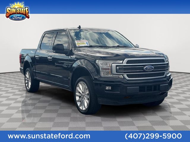 Black Metallic 2019 Ford F-150 Pickup Truck Four-Wheel Drive Automatic