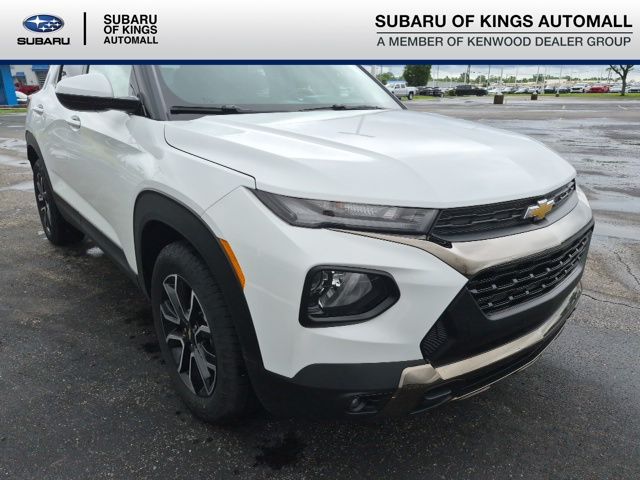 Summit White 2022 Chevrolet Trailblazer SUV / Crossover Front-Wheel Drive Continuously Variable Transmission