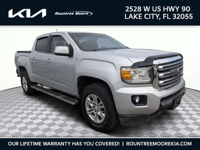 Quicksilver Metallic 2019 GMC Canyon Pickup Truck Four-Wheel Drive 8-Speed Automatic