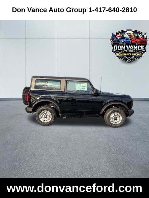 Shadow Black 2025 Ford Bronco 2-Door 4WD SUV / Crossover Four-Wheel Drive Automatic