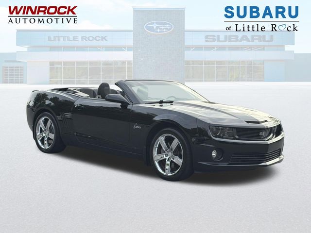 Black 2012 Chevrolet Camaro 2SS Convertible RWD Convertible Rear-Wheel Drive 6-Speed Automatic
