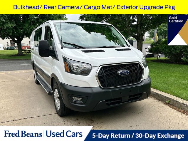 Oxford White 2024 Ford Transit Cargo 250 Low Roof LB RWD Van Rear-Wheel Drive Automatic