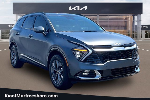 Shadow Matte Gray 2025 Kia Sportage Hybrid SUV / Crossover All-Wheel Drive 6-Speed Automatic