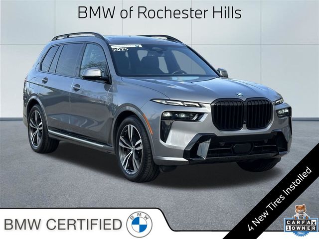 Gray (Skyscraper Grey Metallic) 2025 BMW X7 xDrive40i AWD SUV / Crossover All-Wheel Drive 8-Speed Automatic