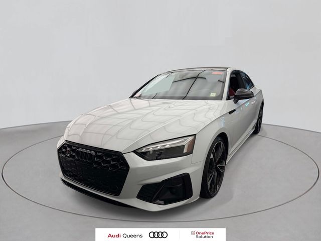 Glacier White Metallic 2023 Audi S5 Coupe All-Wheel Drive 8-Speed Automatic