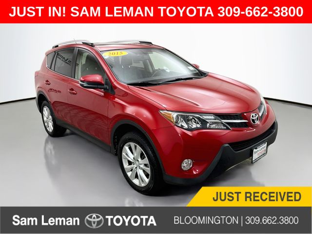 Barcelona Red Metallic 2015 Toyota RAV4 SUV / Crossover All-Wheel Drive 6-Speed Automatic