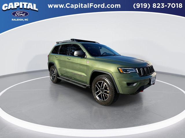 Used 2021 Jeep Grand Cherokee Trailhawk with VIN 1C4RJFLG8MC767390 for sale in Raleigh, NC