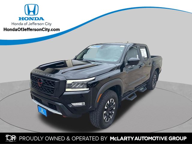 Super Black 2024 Nissan Frontier Pickup Truck Four-Wheel Drive 9-Speed Automatic Overdrive