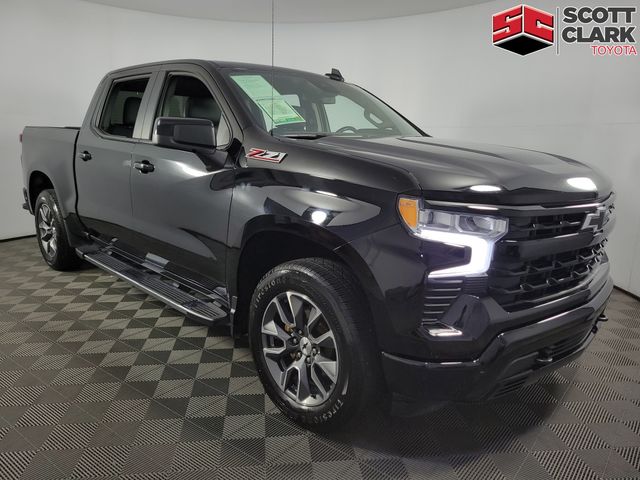 Black 2024 Chevrolet Silverado 1500 Pickup Truck Four-Wheel Drive Automatic