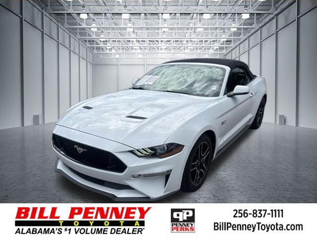 Oxford White 2019 Ford Mustang Convertible Rear-Wheel Drive Automatic