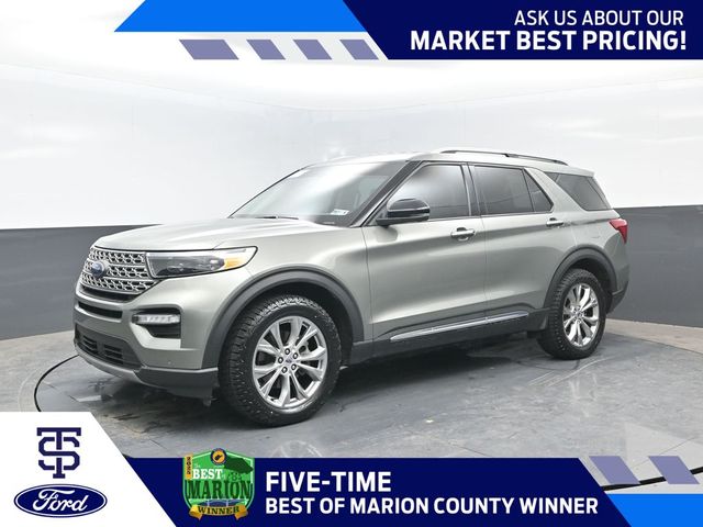 Silver Spruce Metallic 2020 Ford Explorer SUV / Crossover All-Wheel Drive Automatic