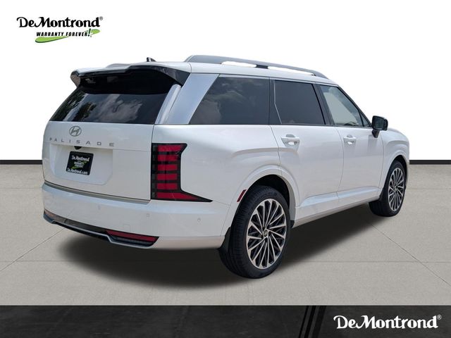 2026 Hyundai Palisade Calligraphy White at Baytown Hyundai
