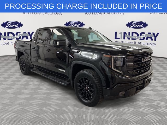 Onyx Black 2024 GMC Sierra 1500 Elevation Crew Cab 4WD Pickup Truck Four-Wheel Drive Automatic