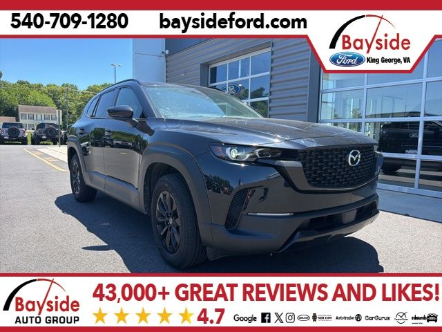 Jet Black Mica 2025 Mazda CX-50 Hybrid Premium AWD SUV / Crossover All-Wheel Drive Continuously Variable Transmission