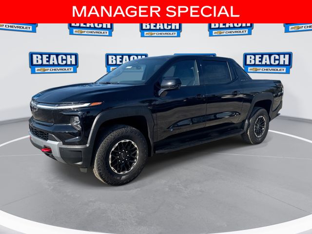 Black 2026 Chevrolet Silverado EV Pickup Truck All-Wheel Drive 1-Speed Automatic