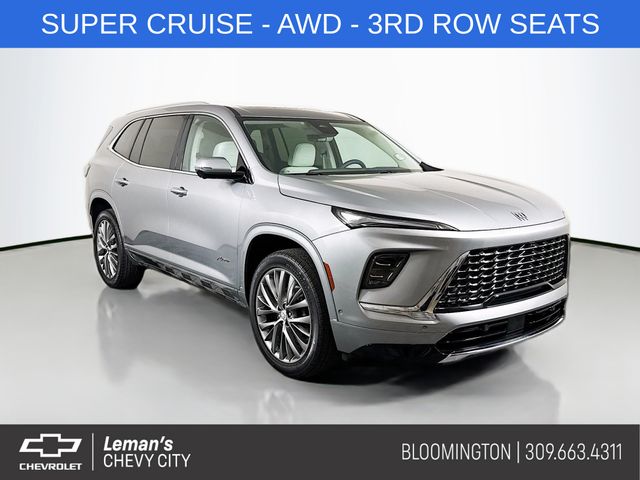 Moonstone Gray Metallic 2025 Buick Enclave Avenir AWD SUV / Crossover Four-Wheel Drive 8-Speed Automatic