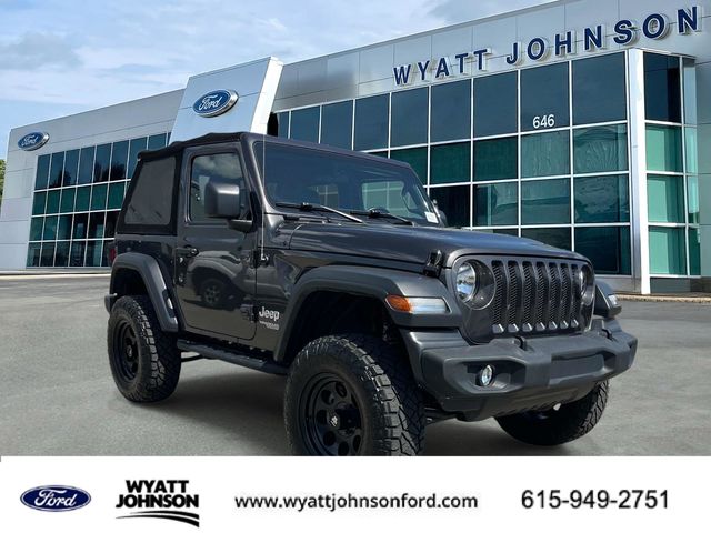 Gray (Granite Crystal Metallic Clearcoat) 2020 Jeep Wrangler Sport S 4WD SUV / Crossover Four-Wheel Drive 8-Speed Automatic