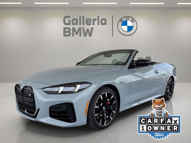 Gray Metallic 2026 BMW 4 Series M440i Convertible xDrive Convertible All-Wheel Drive 8-Speed Automatic