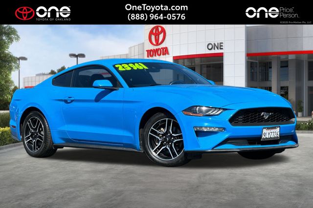 Grabber Blue Metallic 2023 Ford Mustang Coupe Rear-Wheel Drive Automatic