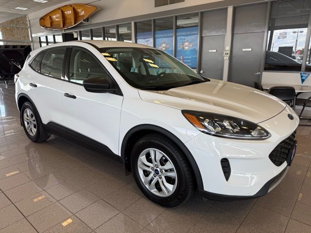 Oxford White 2022 Ford Escape S FWD SUV / Crossover Front-Wheel Drive 8-Speed Automatic
