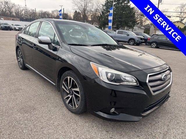 Crystal Black Silica 2017 Subaru Legacy 2.5i Sport AWD Sedan All-Wheel Drive Continuously Variable Transmission