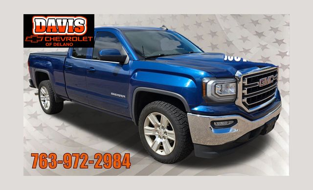 Stone Blue Metallic 2016 GMC Sierra 1500 Pickup Truck 4X2 6-Speed Automatic Overdrive