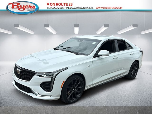 Summit White 2020 Cadillac CT4 Sport AWD Sedan All-Wheel Drive 8-Speed Automatic