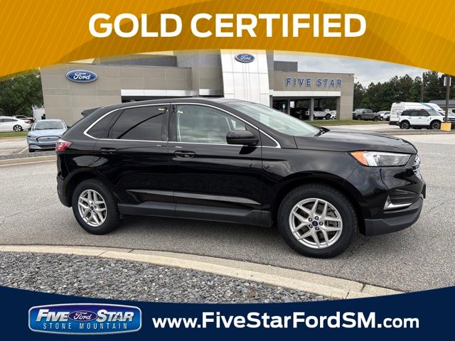 Agate Black Metallic 2022 Ford Edge SUV / Crossover All-Wheel Drive 8-Speed Automatic