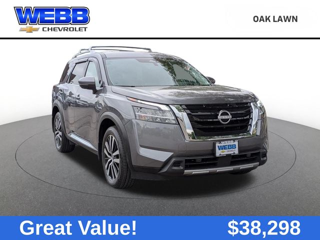 Gray (Gun Metallic) 2024 Nissan Pathfinder SUV / Crossover All-Wheel Drive 9-Speed Automatic
