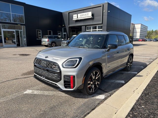 Melting Silver III Metallic 2025 MINI Countryman John Cooper Works ALL4 SUV / Crossover All-Wheel Drive 7-Speed Automatic