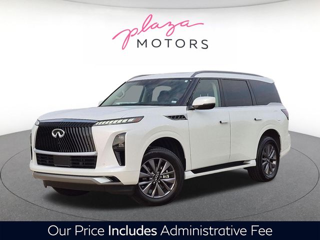 Radiant White 2026 INFINITI QX80 SUV / Crossover All-Wheel Drive 9-Speed Automatic