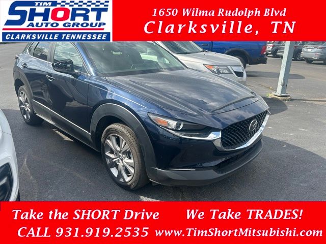 Deep Crystal Blue Mica 2023 Mazda CX-30 2.5 S Preferred AWD SUV / Crossover All-Wheel Drive 6-Speed Automatic
