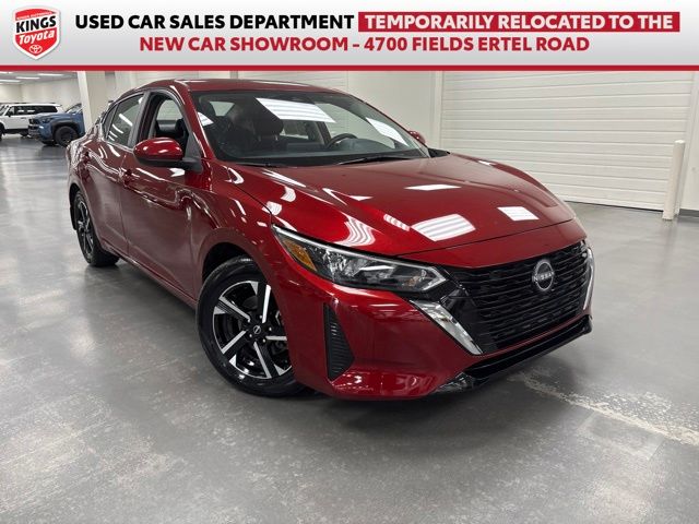 Red (Scarlet Ember Tintcoat) 2024 Nissan Sentra Sedan Front-Wheel Drive Continuously Variable Transmission