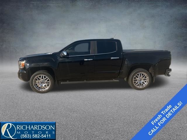 Onyx Black 2017 GMC Canyon SLT Crew Cab 4WD Pickup Truck Four-Wheel Drive 6-Speed Automatic