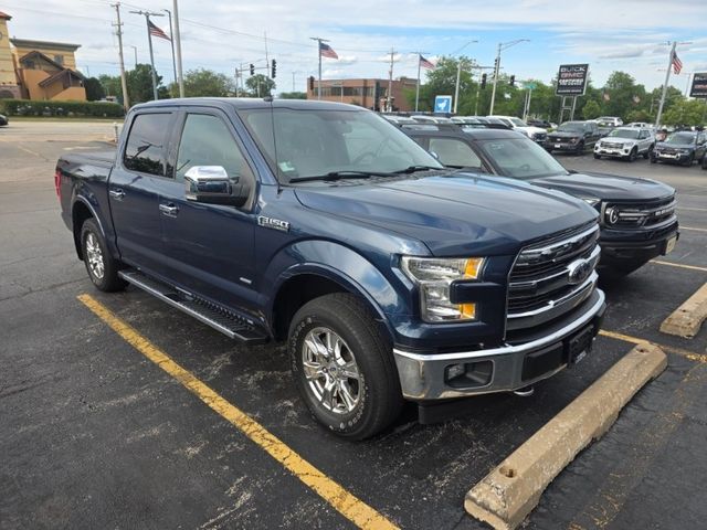 Used 2017 Blue Ford Lariat image 14