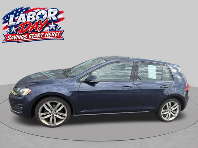 Lapiz Blue Metallic 2015 Volkswagen Golf Hatchback Front-Wheel Drive 6-Speed Automatic