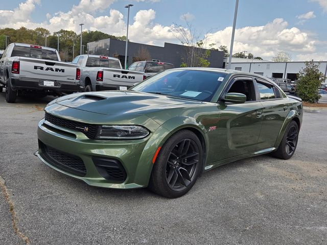 Used 2022 Green Dodge R/T Scat Pack Widebody image 3