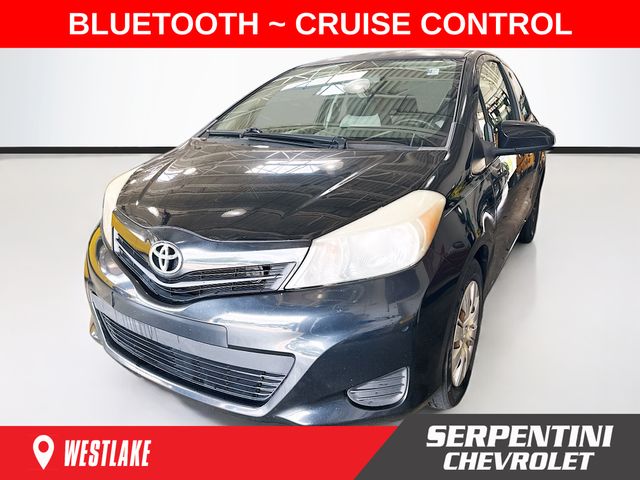 Black Sand Pearl 2013 Toyota Yaris Hatchback Front-Wheel Drive 4-Speed Automatic Overdrive