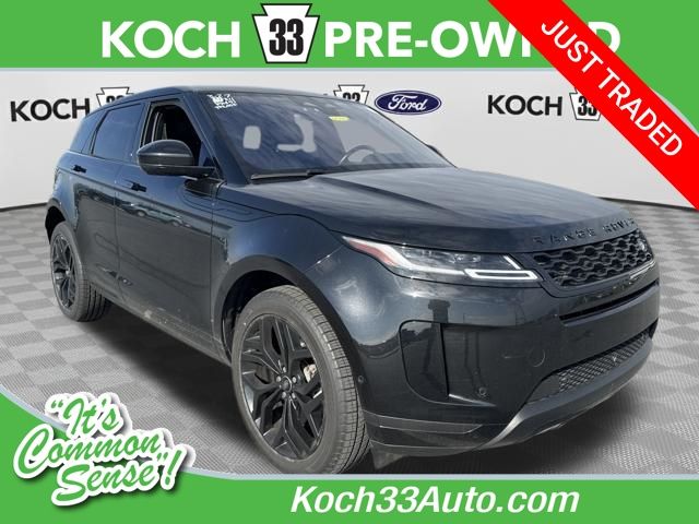 Black 2021 Land Rover Range Rover Evoque P250 SE AWD SUV / Crossover All-Wheel Drive 9-Speed Automatic