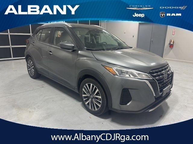 Gray (Gun Metallic) 2021 Nissan Kicks SV FWD SUV / Crossover Front-Wheel Drive Continuously Variable Transmission