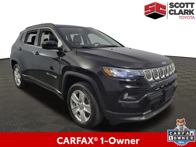 Diamond Black 2022 Jeep Compass SUV / Crossover Four-Wheel Drive 9-Speed Automatic