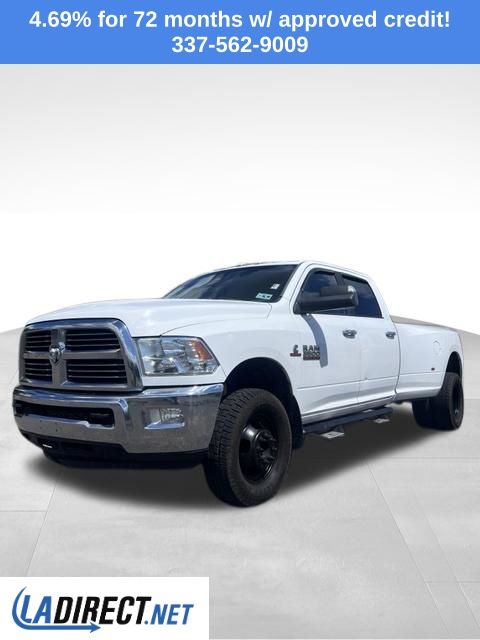 Bright White Clearcoat 2018 RAM 3500 Pickup Truck Four-Wheel Drive 6-Speed Automatic
