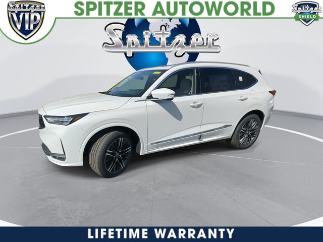 2026 Acura MDX Advance Package White at Spitzer Acura