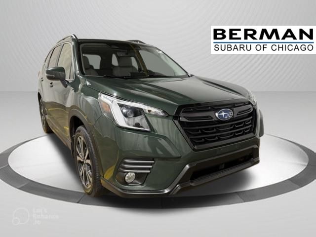 Cascade Green Silica 2022 Subaru Forester SUV / Crossover All-Wheel Drive Continuously Variable Transmission