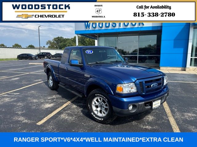  2011 Ford Ranger Sport SuperCab 4-Door 4WD   