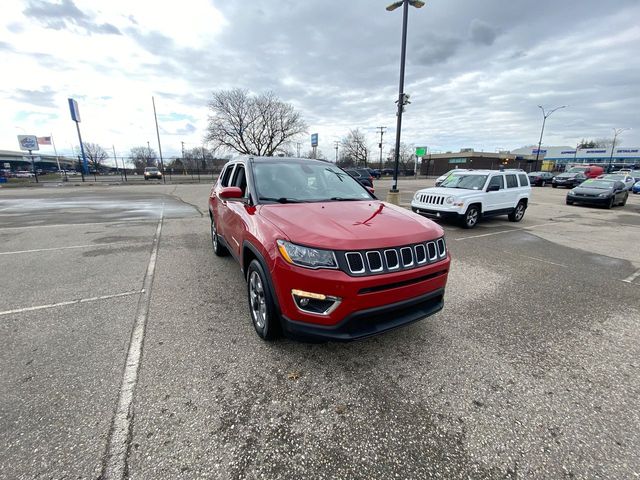 Redline Pearlcoat 2019 Jeep Compass Limited 4WD SUV / Crossover Four-Wheel Drive 9-Speed Automatic